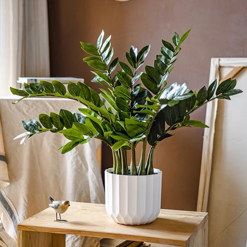 Snake Plant - 25in Tropical Large Artificial Ficus Plants