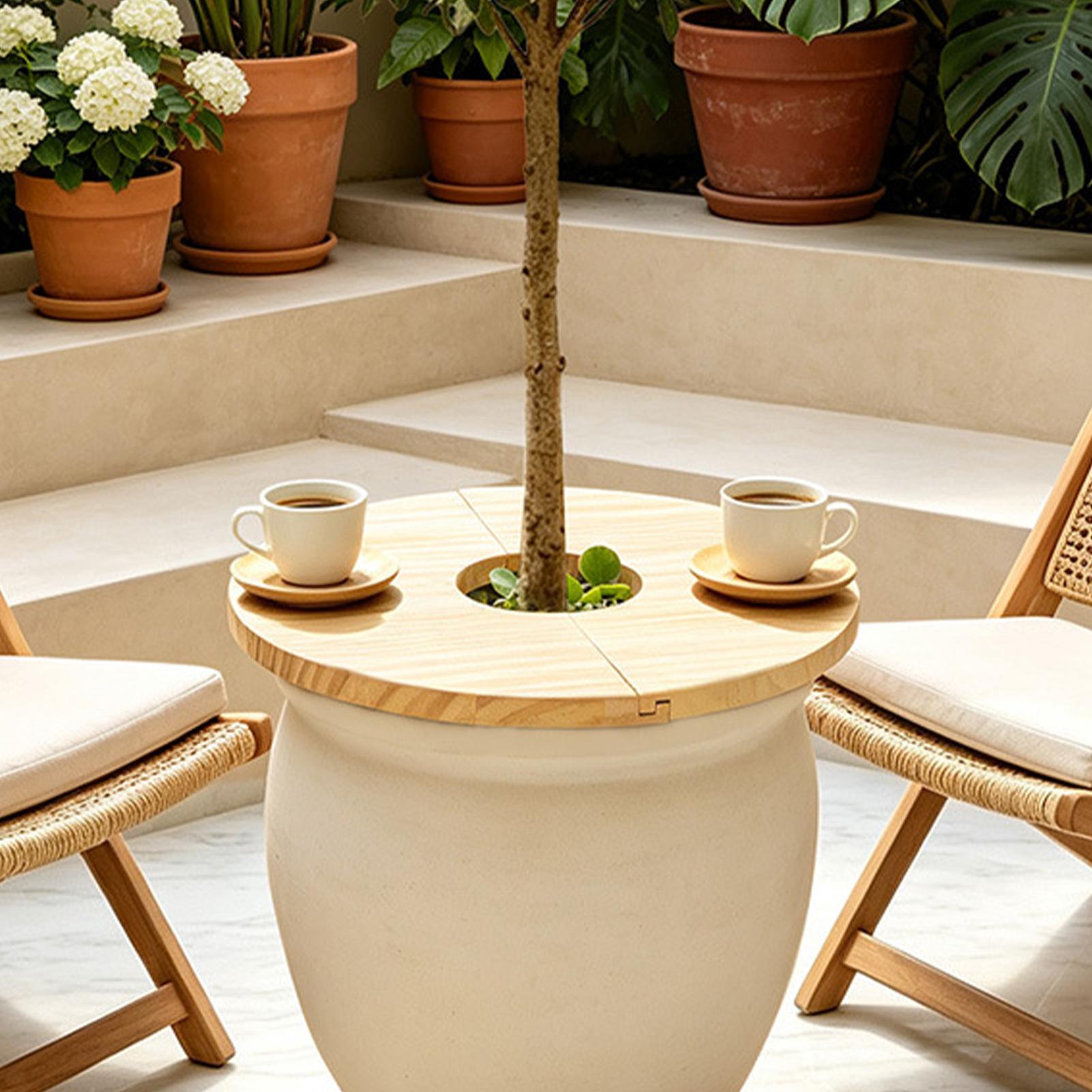 Flower Pot Covers Wooden Split - Terracotta Pot 评论和价格