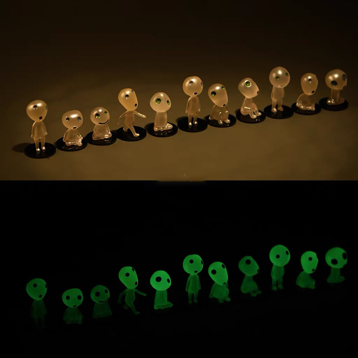 10Pcs Luminous Elves Mini Figu - Terracotta Pot 评论和价格