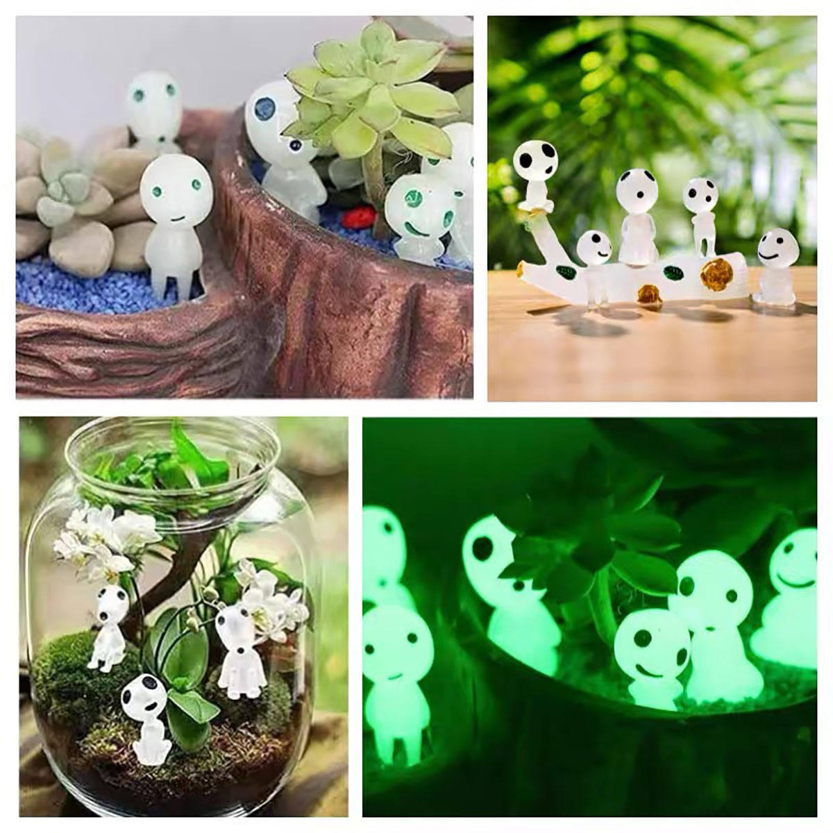 10Pcs Luminous Elves Mini Figu - Terracotta Pot 评论和价格