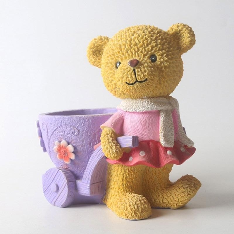 Lovely Bear Gypsum Silicone Mo - Terracotta Pot 评论和价格