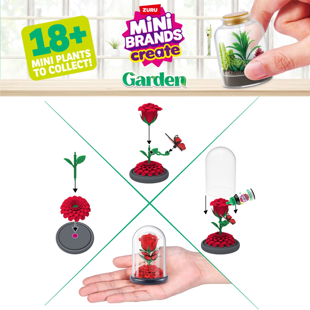 Zuru Miniature Garden Blind Bo - Succulent Set 评论和价格
